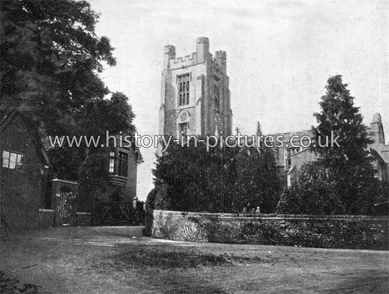 The Church, Newport, Essex. c.1905